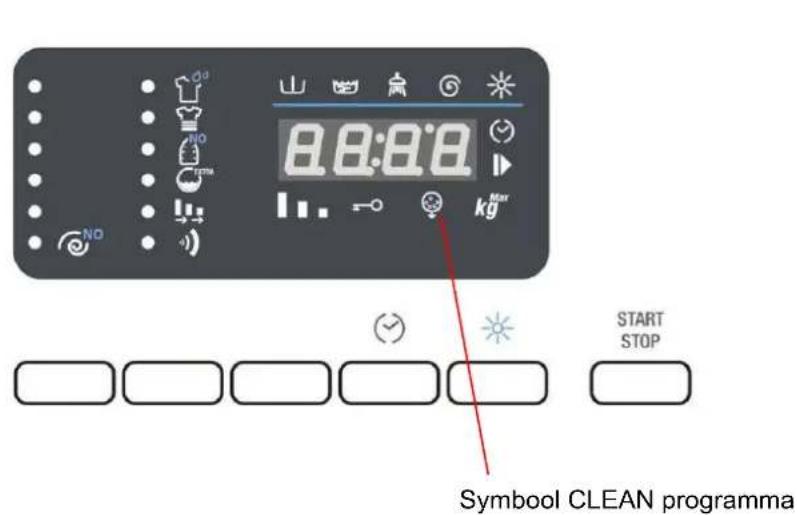 WHIRLPOOL AWZ 614 - CLEAN PROGRAMMA - 1