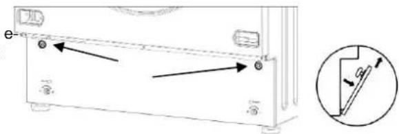 WHIRLPOOL AWZ 614 - Debrancher la machine. - 1