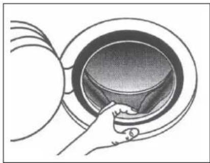 WHIRLPOOL AWZ 614 - CLEANING THE DOOR GASKET - 1