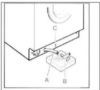 WHIRLPOOL AWZ 614 - REINIGING VAN DE AFVOERPOMP - 3