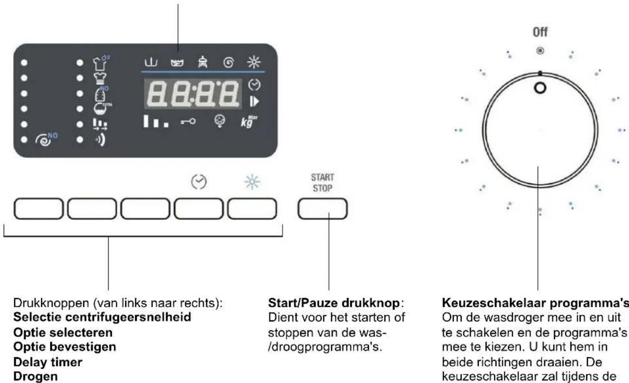 WHIRLPOOL AWZ 614 - BEDIENINGSPANEEL - 1