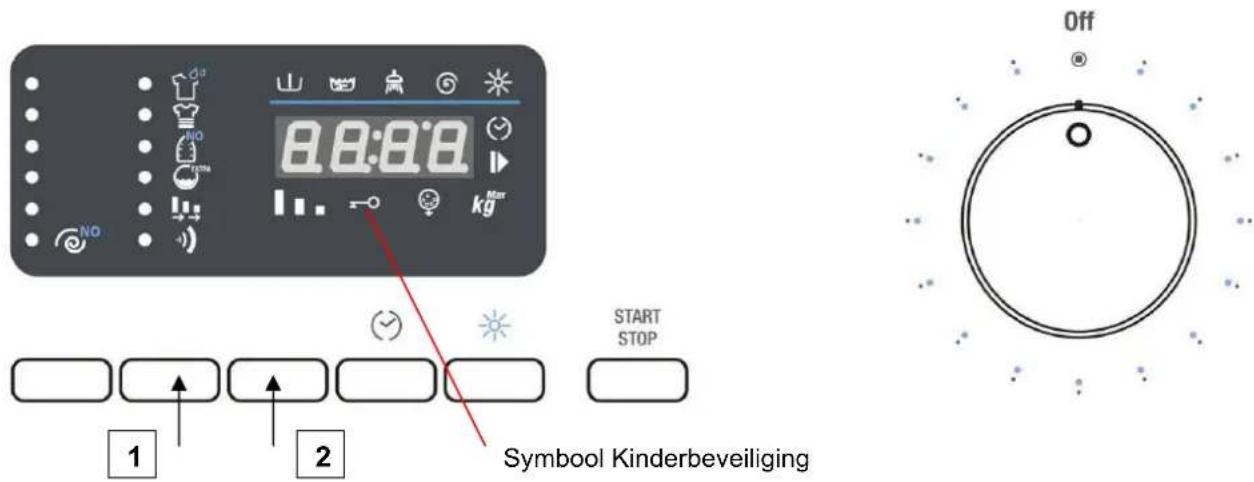 WHIRLPOOL AWZ 614 - KINDERBEVEILIGING - 1