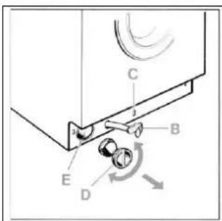 WHIRLPOOL AWZ 614 - CLEANING THE DOOR GASKET - 5