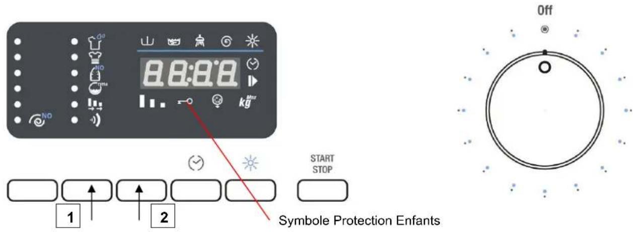 WHIRLPOOL AWZ 614 - PROTECTION ENFANTS - 1
