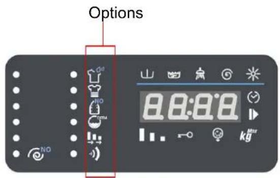 WHIRLPOOL AWZ 614 - SELECTION ET CONFIRMATION DES OPTIONS - 1