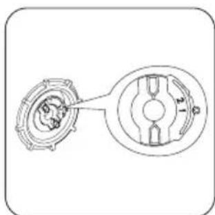 ZANUSSI ZDIS102W - Handmatige afstelling - 2