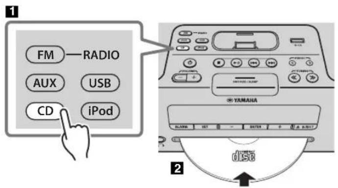 YAMAHA TSX132B - Bocnpon3BeDeHne CD-ДиСka - 1