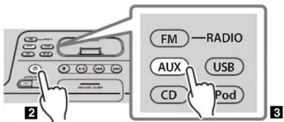 YAMAHA TSX132B - LUISTEREN NAAR EXTERNE BRONNEN - 2