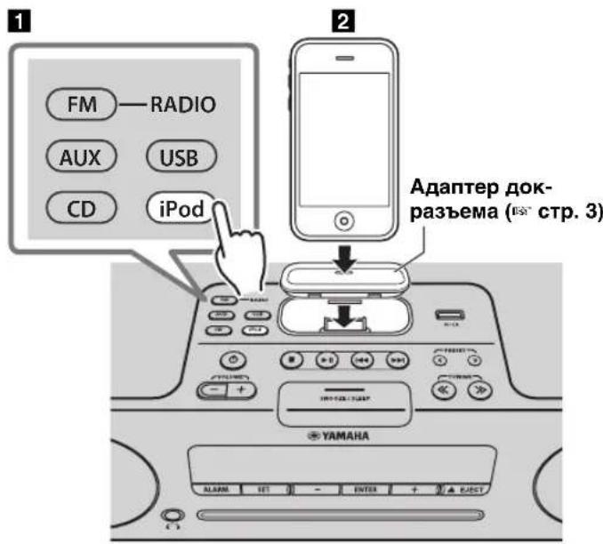 YAMAHA TSX132B - Bocnpon3BeDeHne My3bIKn c iPod - 1
