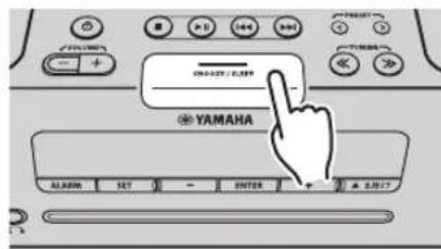 YAMAHA TSX132B - USING THE SLEEP TIMER - 1