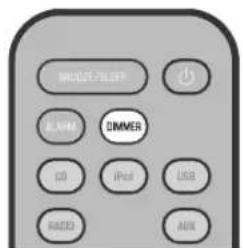 YAMAHA TSX132B - REGOLAZIONE DELLA LUMINOSITA DEL DISPLAY DEL PANNELLO ANTERIORE (solo telecomando) - 1