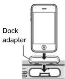 YAMAHA TSX132B - Satt din iPod i iPod-dockan - 1