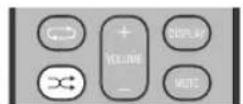 YAMAHA TSX132B - Using repeat/shuffle playback (remote control only) - 2