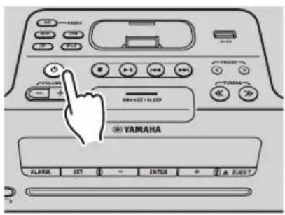 YAMAHA TSX132B - ENCENDIDO DEL SISTEMA - 1