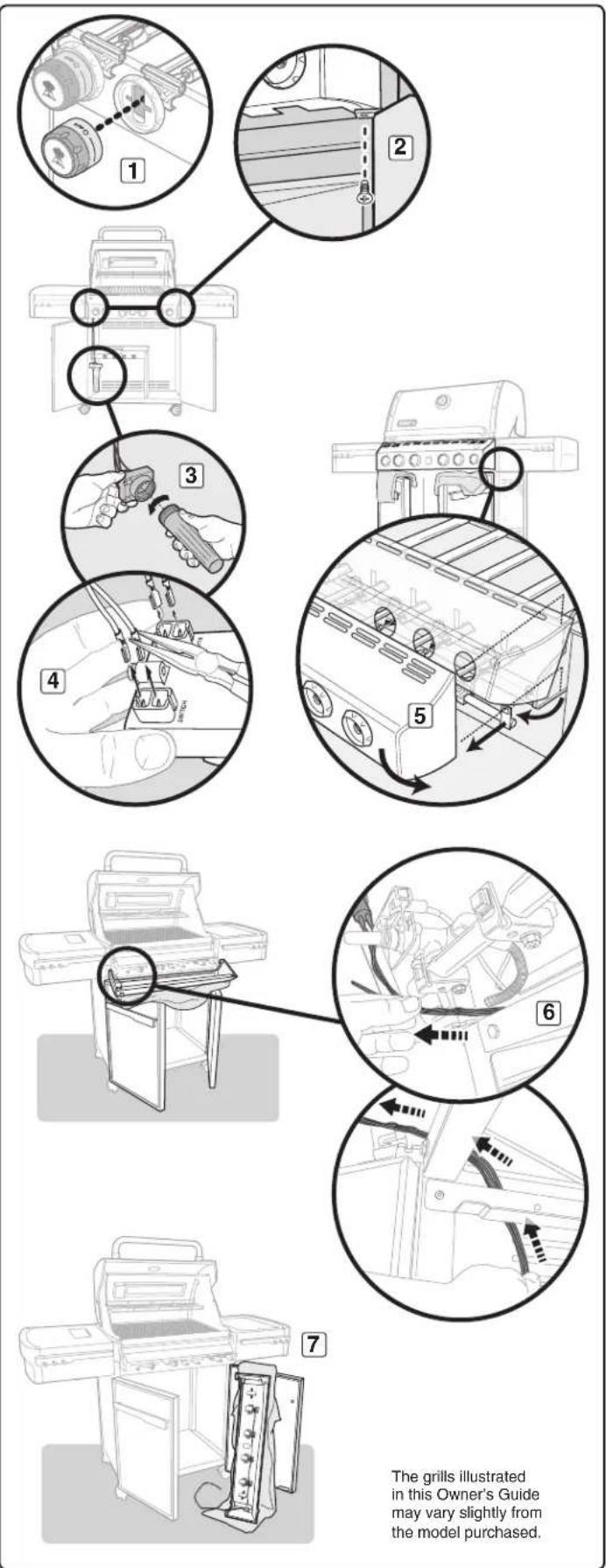 WEBER Summit E470 - Remove Control Panel - 1