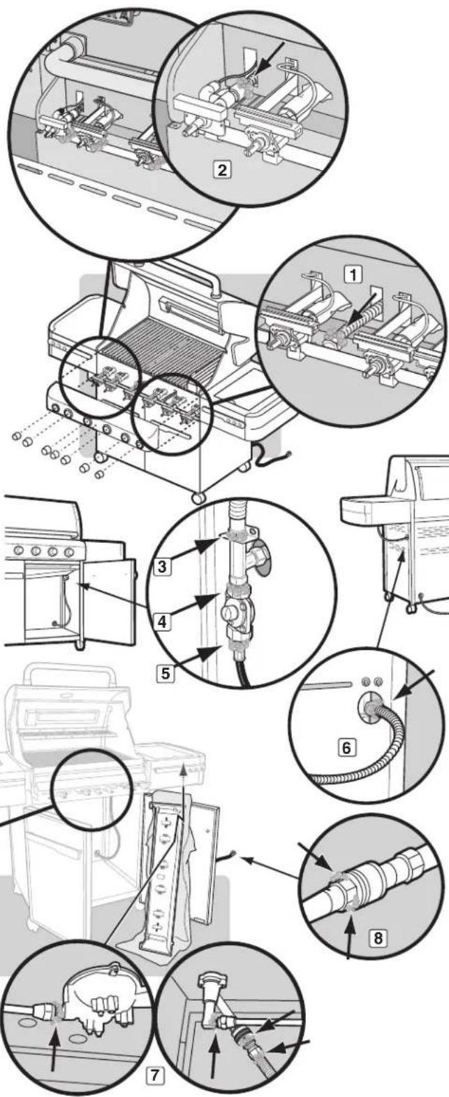 WEBER Summit E470 - Reinstall Control Panel - 1