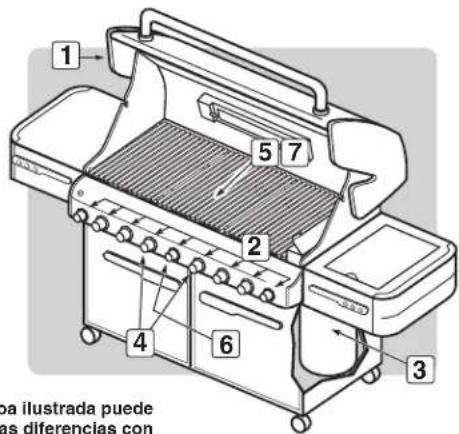 WEBER Summit E670 - ⚠ PELIGRO - 1