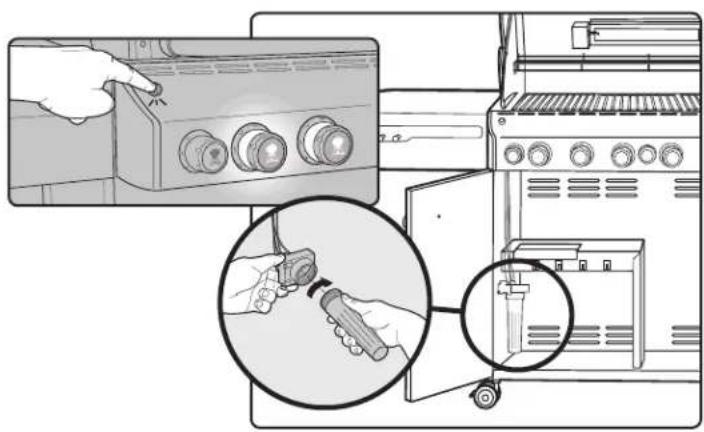 WEBER Summit E670 - LÁMPARA DEL ASA WEBER® GRILL OUT™ - 1