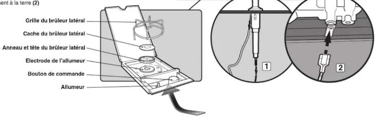 WEBER Summit E670 - MAINTENANCE DU BRULEUR LATERAL - 1