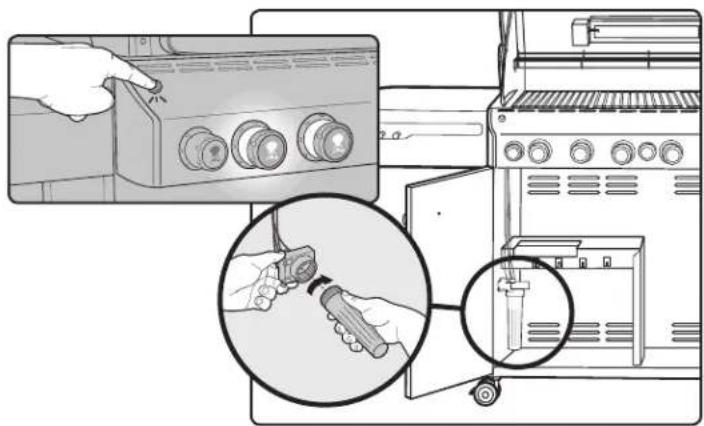 WEBER Summit E670 - LIGHTED CONTROL KNOBS - 2