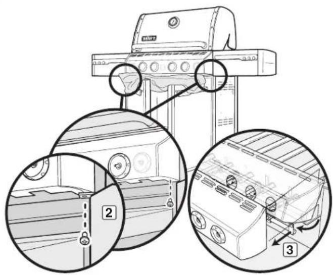WEBER Summit S470 - REPLACEMENT DES BRULEURS PRINCIPAUX - 1