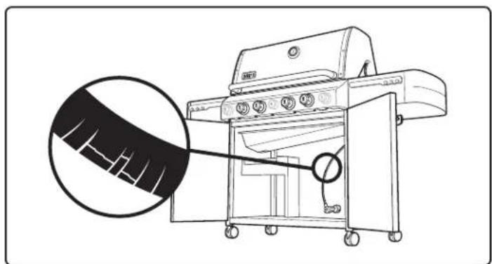 WEBER Summit S470 - HOSE INSPECTION - 1