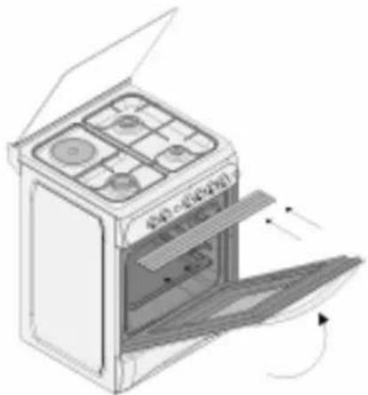 Vitrokitchen CB55BB - Manejo delorno - 2