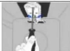 Vitrokitchen CB55BB - Geminderte Flamme Gashahneinstellung - 15