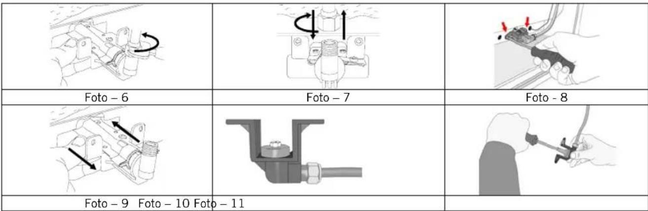 Vitrokitchen CB55BB - Regolazione del rubinetto del gas: - 2