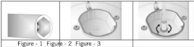 Vitrokitchen CB55BB - Instructions pour le changement de gicleur: - 1