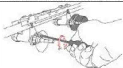 Vitrokitchen CB55BN - Reduced Flame Gas Cock Adjustment: - 2