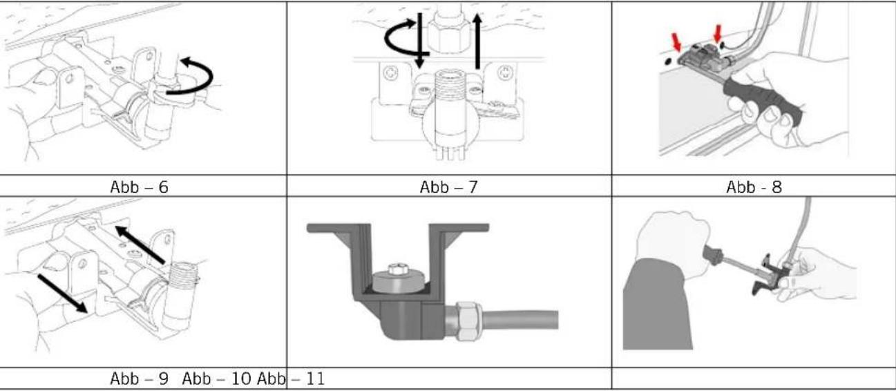 Vitrokitchen CB55BN - Geminderte Flamme Gashahneinstellung - 3