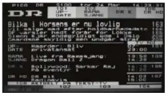 XORO HRT 7515 - Videotext - 3