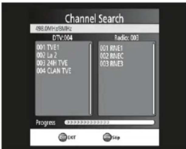 XORO HRT 7515 - Recherche des chaînes - 1