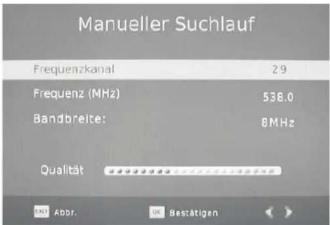 XORO HRT 7515 - Manueller Suchlauf - 1