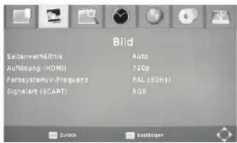 XORO HRT 7515 - Bildeinstellung - 1