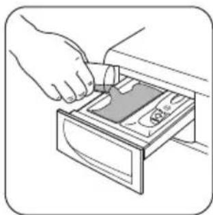 ZANUSSI ZWH6160P - Klep voor poeder of vloeijaar wasmiddel - 5