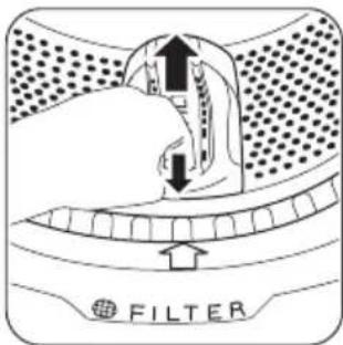 ZANUSSI ZWH6160P - Nettoyage du filtr de vidange - 2