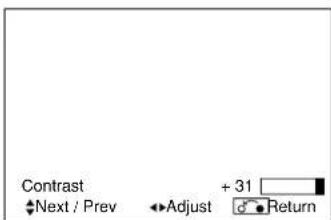 YAMAHA PDM4210 - Example: Selecting the Picture screen - 6