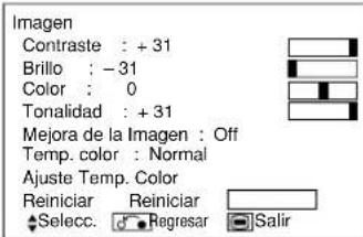 YAMAHA PDM4210 - Ejemplo:Seleccion de la pantalla de imagen - 5