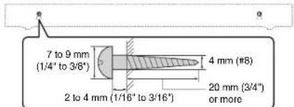 YAMAHA YAS152 - How to Install on the wall - 2