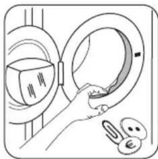 ZANUSSI ZWHB7140P - Deurafdichting - 1