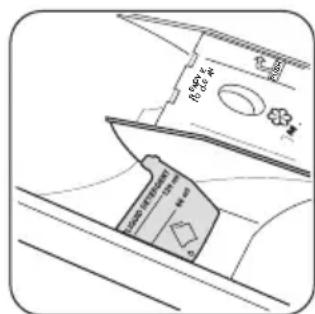 ZANUSSI ZWHB7140P - Klep voor poeder of vloeijaar wasmiddel - 2