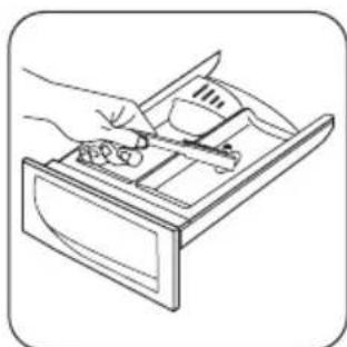 ZANUSSI ZWHB7140P - De wasmiddellade schoonmaken - 3