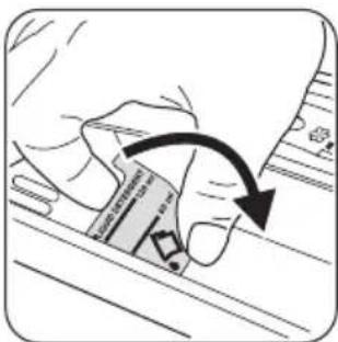ZANUSSI ZWHB7140P - La languette est vers le haut et vous poulez utiliser une lessive liquide : - 1