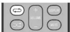 YAMAHA MCR042 - Using repeat/shuffle playback (remote control only) - 1