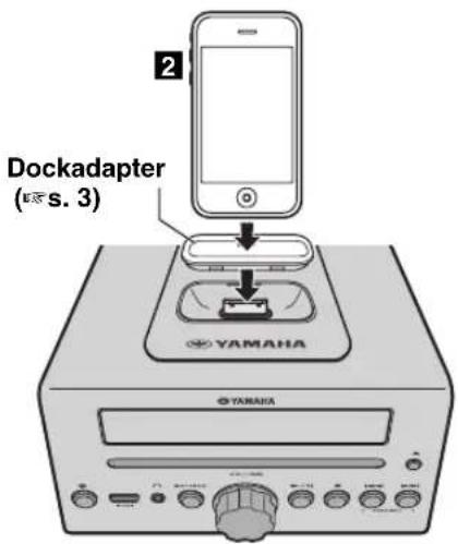 YAMAHA MCR042 - Spela upp musik från iPod - 2