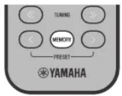 TUNING MEMORY PRESET YAMAHA