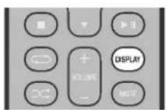 YAMAHA MCR042 - ◆ Display information (remote control only) - 1