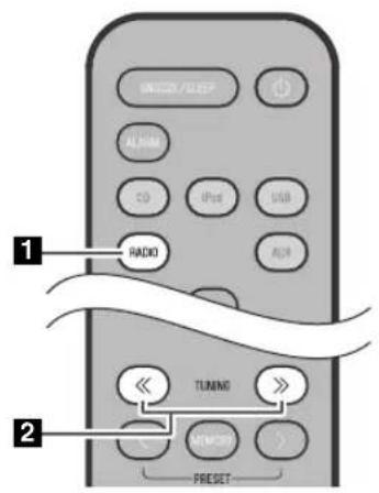 1 RADIO 2 TUNING MEMS RESET